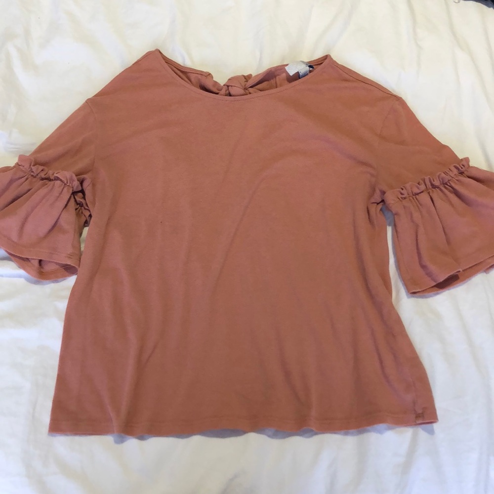 nordstrom coral blouse